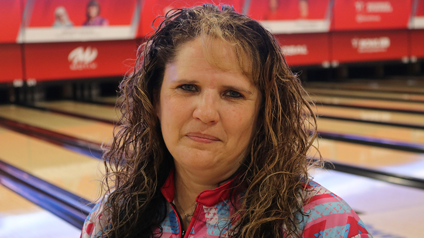 Alice Efendic at the 2023 USBC Women's Championships